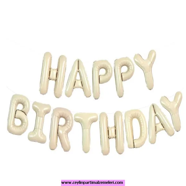 Happy Bırthday Folyo Balon Set